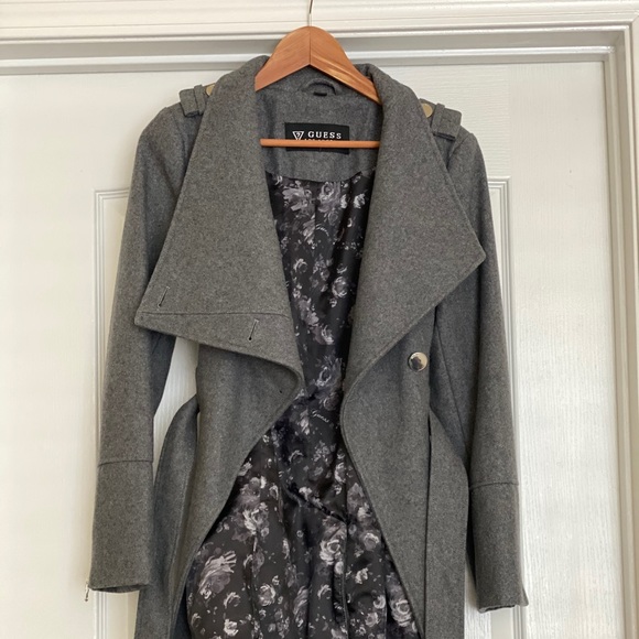 GUESS - gray peacoat - Picture 1 of 5